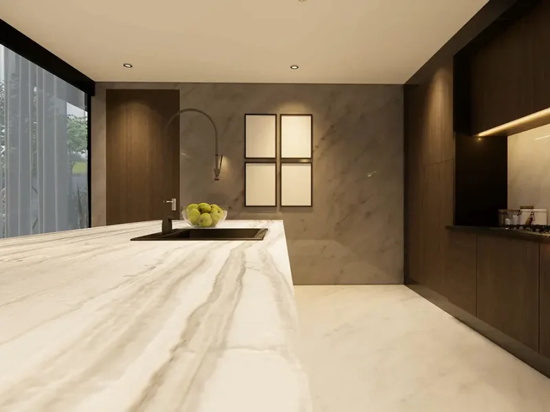 3D Views of Marble Countertops